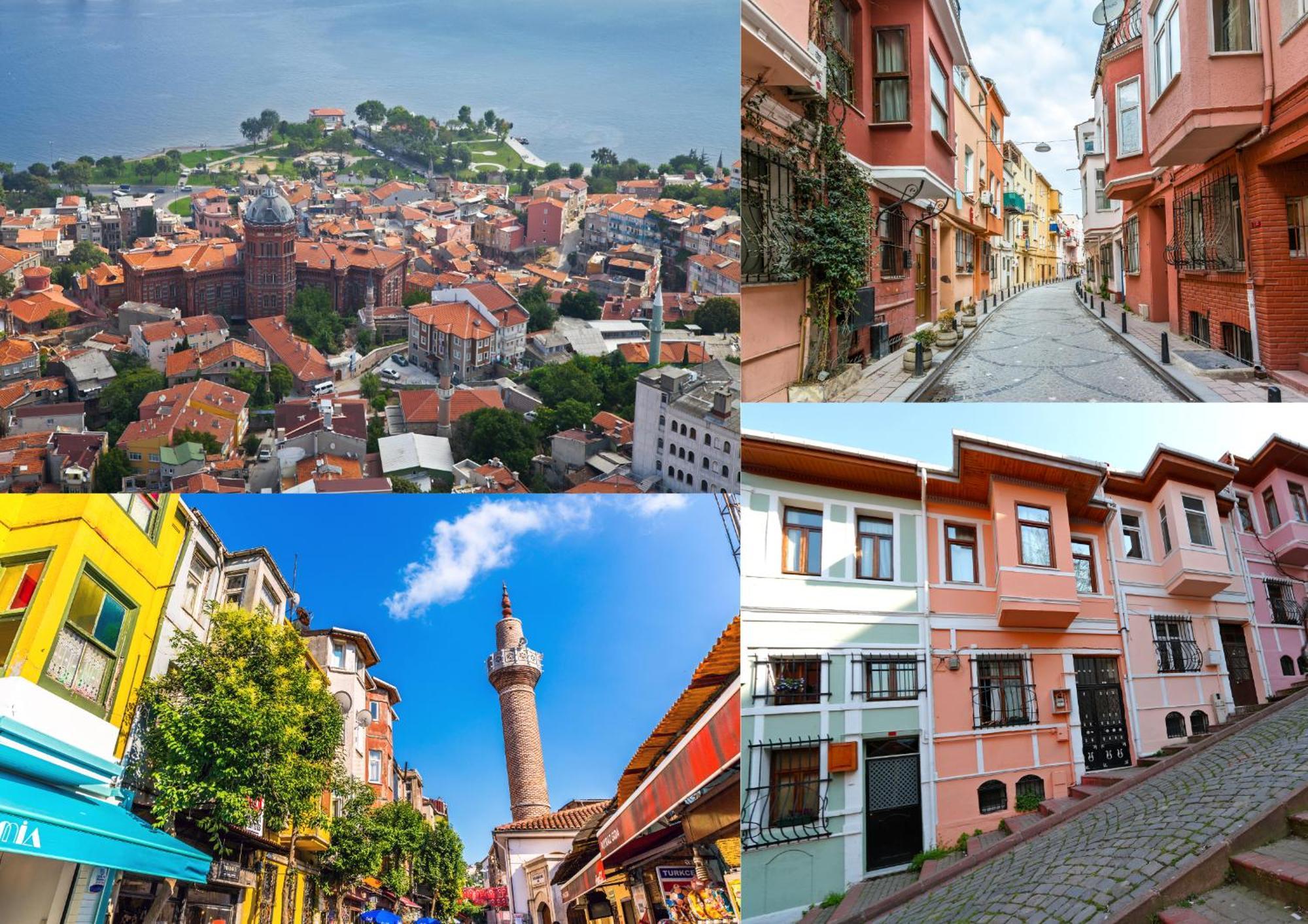 Istanbul Old City Colorful Houses Balat Petrion Hotel المظهر الخارجي الصورة